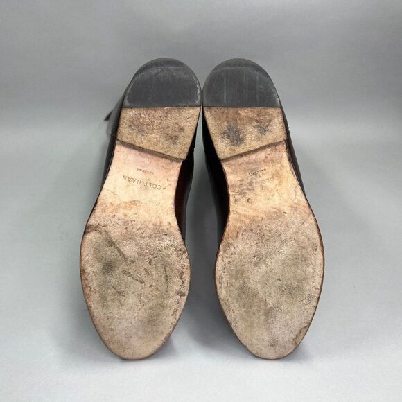 Cole Haan Women's Size 6 Arlington Brown Leather Riding Boots - Picture 10 of 12